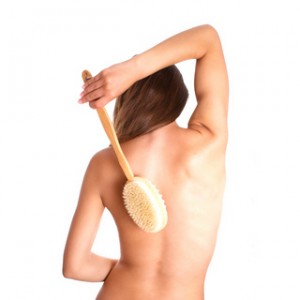 dry skin brushing