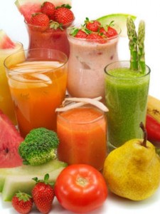 juice and smoothie selection