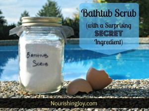 bathtub scrub