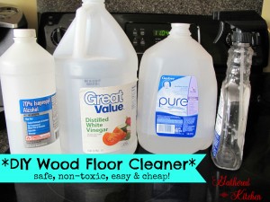 non toxic wood floor cleaner