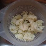 Cauliflower Draining