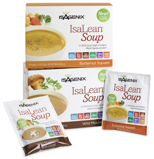 isalean soup packets