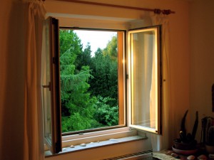 Clean Home - Fresh Air - Open Window 