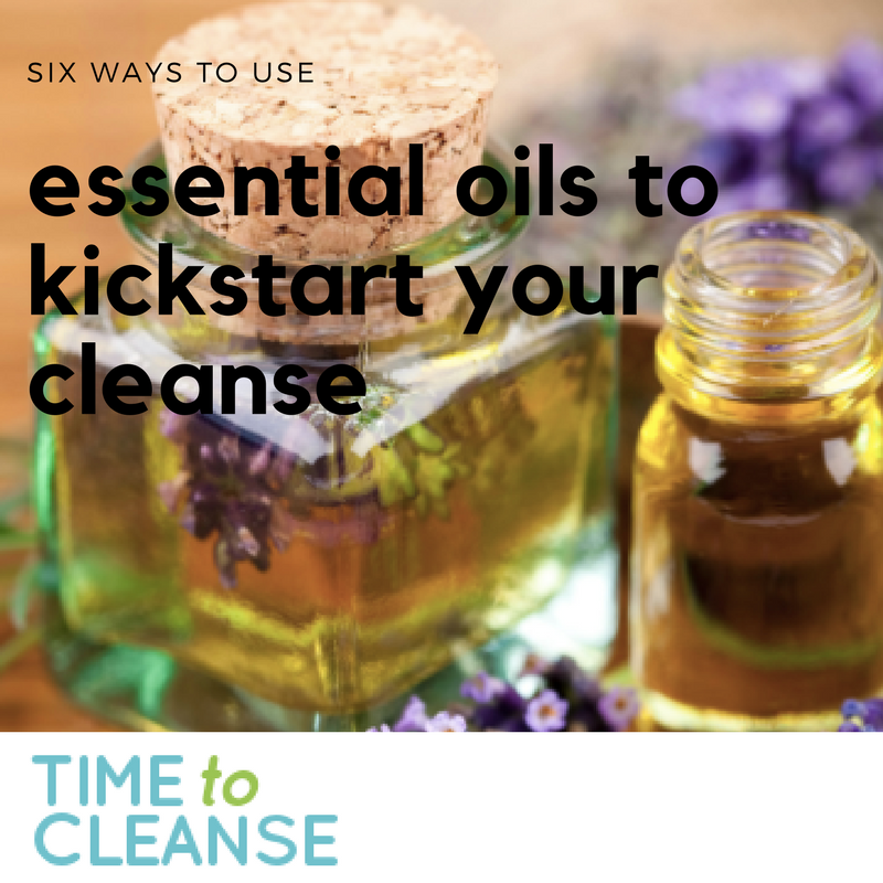 essential oils to use during a cleanse