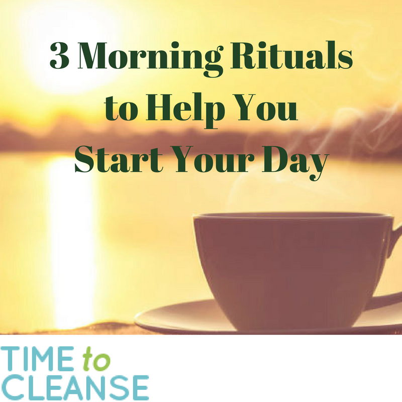 morning rituals to help you start your day