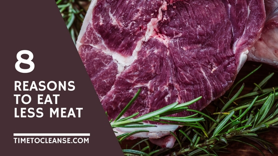 8 reasons to eat less meat